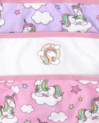 The Children's Place Toddler Girls 10 Pack Unicorn Underwear/RTLS