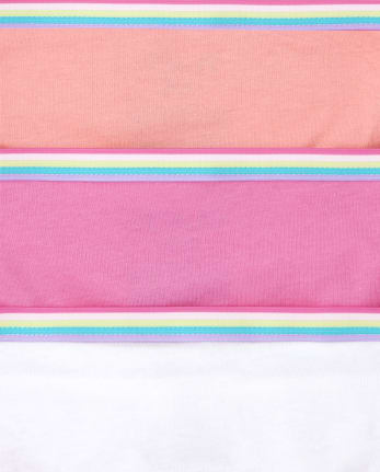 Pack de 7 calzoncillos arcoíris para niñas