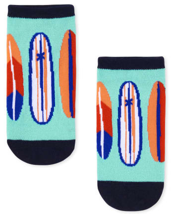 Boys Shark Ankle Socks 6-Pack