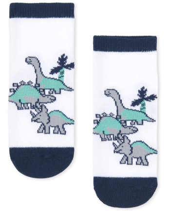 Toddler Boys Dino Midi Socks 6-Pack
