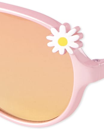 Toddler Girls Daisy Aviator Sunglasses