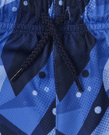 Short de basketball performant en maille camouflage pour garçon