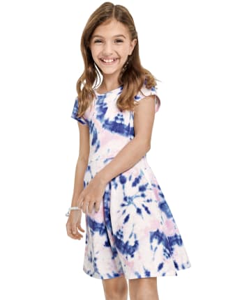 Girls Print Everyday Dress