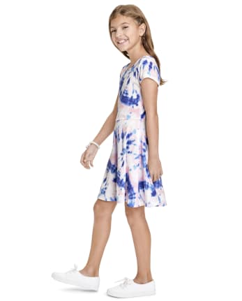 Girls Print Everyday Dress