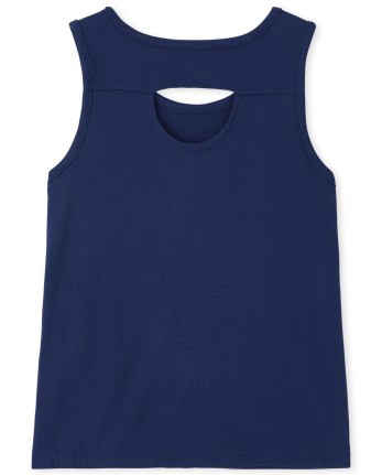 Girls Cut Out Tank Top