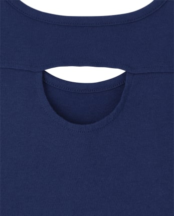 Girls Cut Out Tank Top