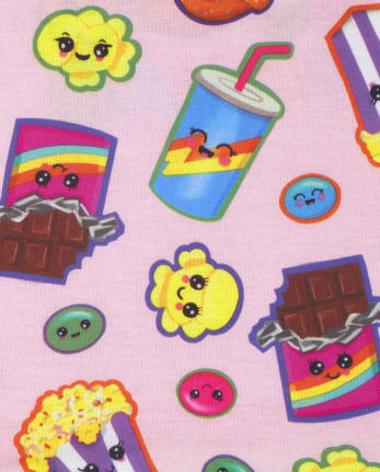 Girls Snacks Pajamas