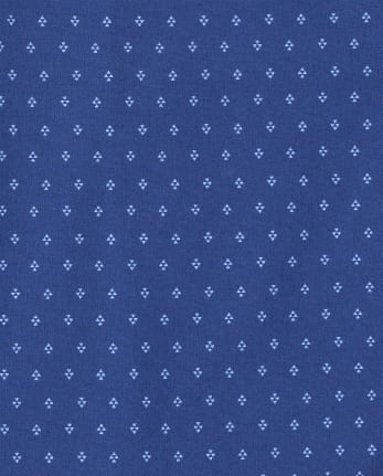 Boys Print Poplin Button Up Shirt