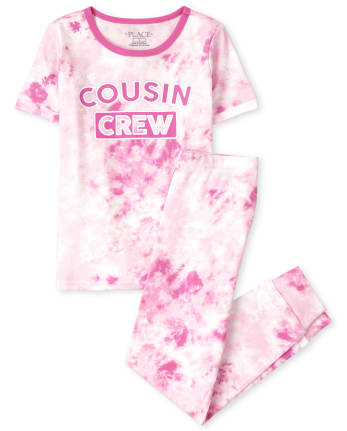 Girls Cousin Crew Snug Fit Cotton Pajamas