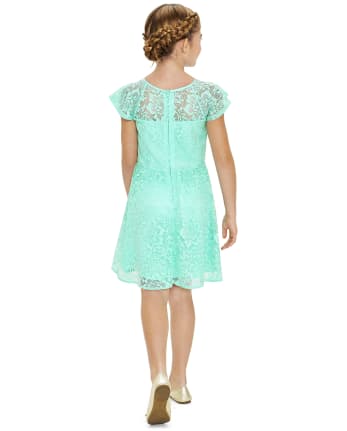 Vestido de encaje para niñas
