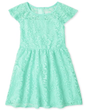 Vestido de encaje para niñas