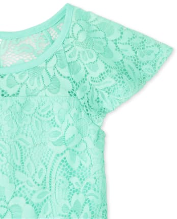 Vestido de encaje para niñas