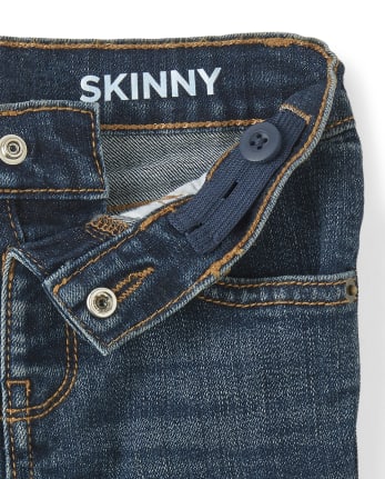 toxicidad provocar bomba Paquete de 4 jeans ajustados elásticos para niños pequeños | The Children's  Place - MULTI CLR