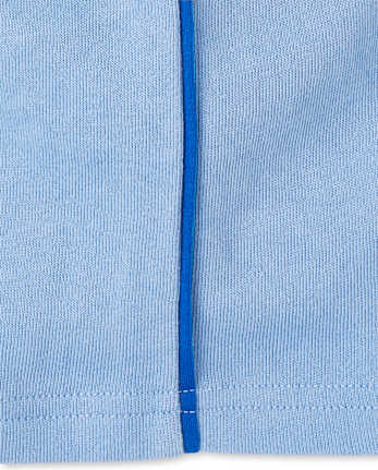 Baby And Toddler Boys Piped French Terry Shorts