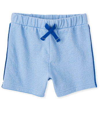 Baby And Toddler Boys Piped French Terry Shorts