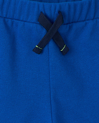 Baby And Toddler Boys Piped French Terry Shorts