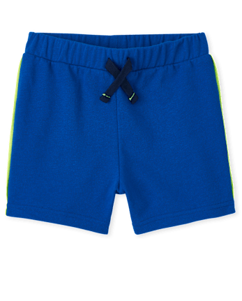 Baby And Toddler Boys Piped French Terry Shorts