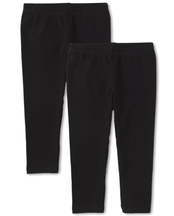 Girls Capri Leggings 2-Pack
