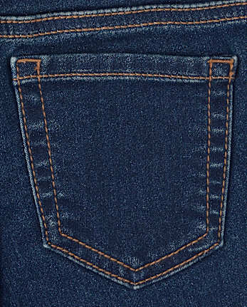 Girls Knit Denim Jeggings - Slim