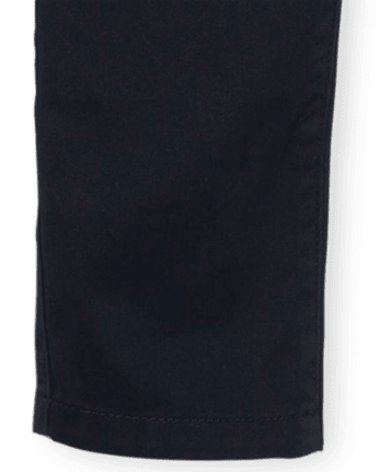 Paquete de 2 pantalones chinos elásticos de uniforme para niños