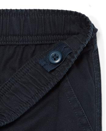 Pantalones cargo estilo chino sin cordones para niño, paquete de 4