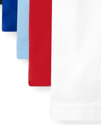 Kids Uniform Soft Pique Polo 7-Pack