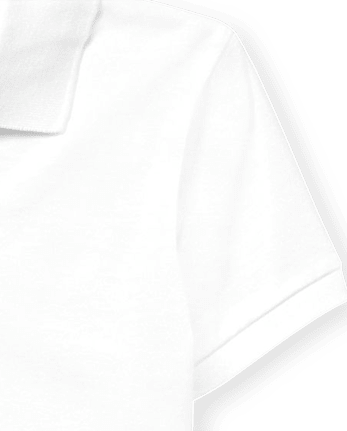 Polo de jersey suave de uniforme para niños, paquete de 3