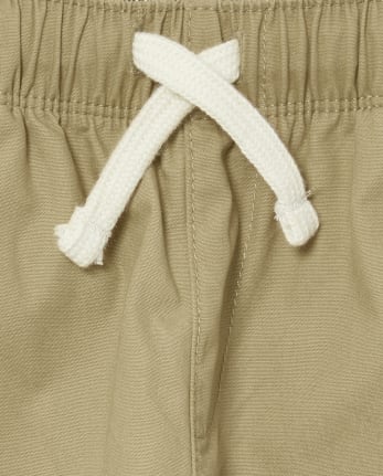 Paquete de 2 pantalones deportivos elásticos uniformes para bebés y niños pequeños