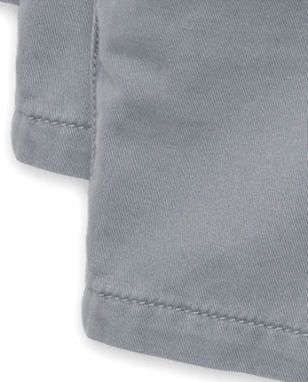 Baby And Toddler Boys Uniform Stretch Chino Shorts 3-Pack