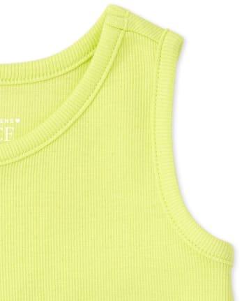 Baby And Toddler Girls Ribbed Tank Top