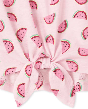 Toddler Girls Watermelon Top 3-Pack