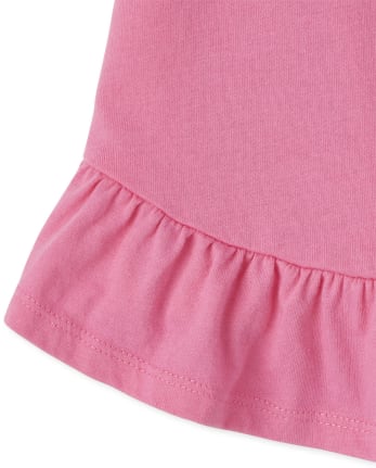 Toddler Girls Ruffle Top 3-Pack