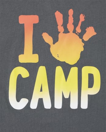 Toddler Boys Camp Graphic Tee