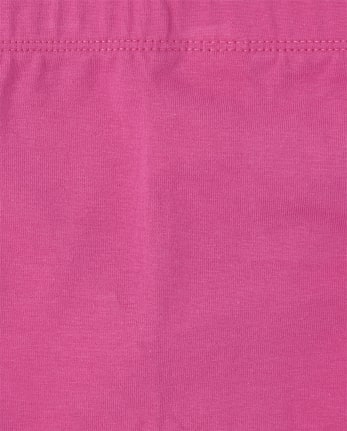 Paquete de 3 calzas capri estampadas para niñas pequeñas