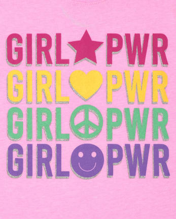 Girls Girl Pwr Graphic Tee