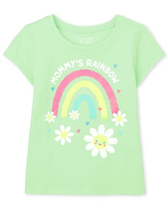 Camiseta con estampado de mamá para bebés y niñas pequeñas