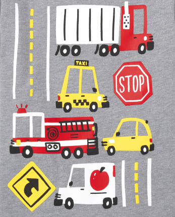 Toddler Boys Vehicle Graphic Tee 3-Pack