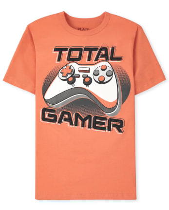 T-shirt graphique Total Gamer pour garçons