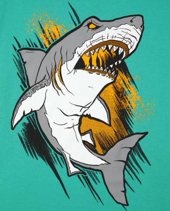 Boys Shark Graphic Tee
