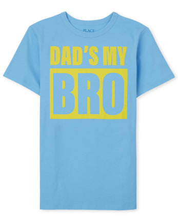Camiseta con estampado de papá para niños