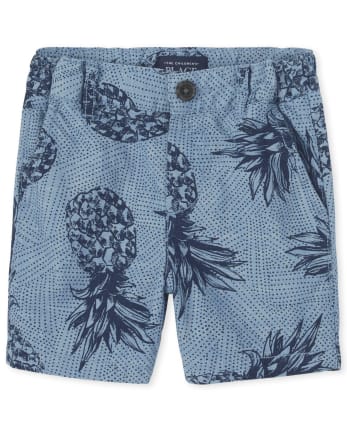 Baby And Toddler Boys Pineapple Chino Shorts