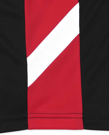 Boys Side Stripe Performance Basketball Shorts