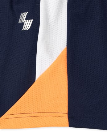 Boys Colorblock Performance Basketball Shorts