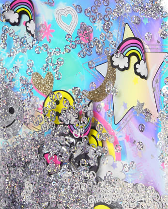 Fiambrera holográfica Shakey Doodle para niñas