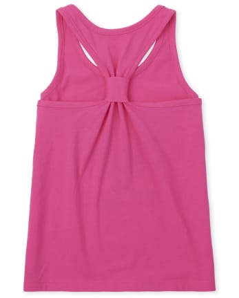 Girls Be Kind Knot Back Tank Top