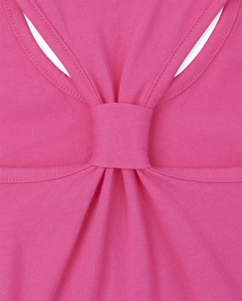 Girls Be Kind Knot Back Tank Top