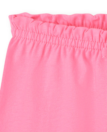 Lot de 2 shorts à fleurs pour bébé fille