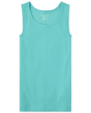 Girls Ribbed Tank Top