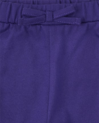 Lot de 2 shorts à volants et flamants roses pour bébé fille