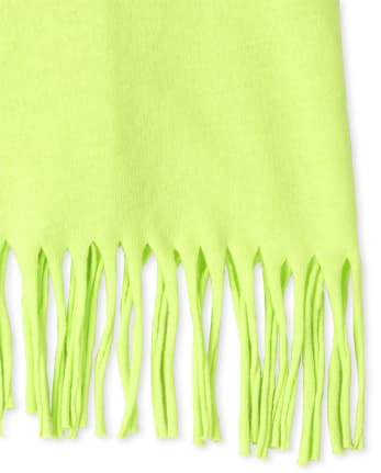 Girls Graphic Fringe Tank Top